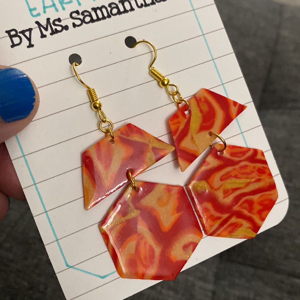 Clay Earrings - Picture 2 of 5